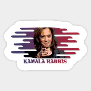 KAMALA HARRIS THE VICE PRESIDENT Sticker